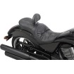 Șa spate cu profil redus din vinil negru DRAG SPECIALTIES 0810-1607 thumb