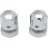 Piuliță de montare six-shooter din oțel inoxidabil natural DRAG SPECIALTIES 0820-0037