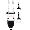 Set montaj spate și arc pentru șa față bolt-on oțel negru DRAG SPECIALTIES 0820-0060 thumb