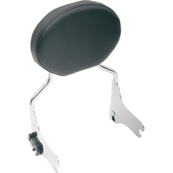 Spătar oval din piele pentru sissy bar DRAG SPECIALTIES 0822-0118