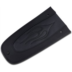 Protector pentru aripă FENDER SKINS spate cu cusătură flăcări vinil negru DRAG SPECIALTIES 1405-0140 Protector pentru aripă FENDER SKINS spate cu cusătură flăcări vinil negru DRAG SPECIALTIES 1405-0140