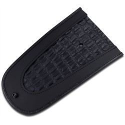 Protector pentru aripă fender skins spate gator leather negru DRAG SPECIALTIES 1405-0142