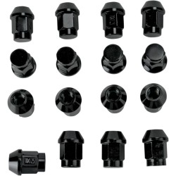 Piuliță pentru jantă 10MM X 1.25MM 16 buc. conică neagră ALTE 952-90BK