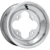 Roată față A5 10X5 4/156 3+2 din aluminiu cu jantă rulată argintiu lustruit ALTE A514-03