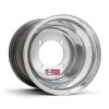 Roată spate RED LABEL 10X8 4/100 4+4 din aluminiu laminat cu jantă argintie lustruită ALTELE Z1000-883