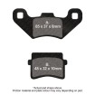 Plăcuțe de frână carbon scooter EBC SFAC416 Plăcuțe de frână carbon scooter EBC SFAC416 thumb