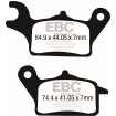 Plăcuțe de frână carbon scooter EBC SFAC708 Plăcuțe de frână carbon scooter EBC SFAC708 thumb