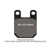 Plăcuță de frână carbon offroad EBC FA115TT Plăcuță de frână carbon offroad EBC FA115TT thumb