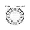 Plăcuță de frână cu canale EBC 813G