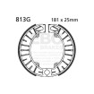 Plăcuță de frână cu canale EBC 813G Plăcuță de frână cu canale EBC 813G thumb