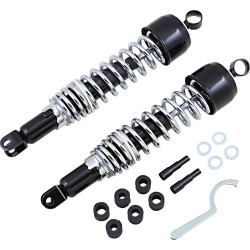 Amortizoare cu corp negru și arc cromat EMGO 17-05542 Amortizoare cu corp negru și arc cromat EMGO 17-05542