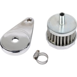 Filtru de ventilație carter chrome EMGO 14-20900 Filtru de ventilație carter chrome EMGO 14-20900