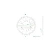 Pinion spate 46T 525 ESJOT 50-29037-46 thumb