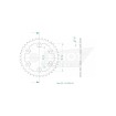 Pinion spate 38T 525 ESJOT 50-29063-38 Pinion spate 38T 525 ESJOT 50-29063-38 thumb