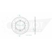 Pinion spate 50T 520 ESJOT 50-32024-50 Pinion spate 50T 520 ESJOT 50-32024-50 thumb