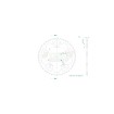 Pinion spate 45T 520 ESJOT 50-32225-45 thumb