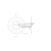 Pinion spate 51T 520 ESJOT 50-32242-51 thumb