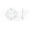 Roată dințată spate 38T 530 ESJOT 50-35065-38 thumb