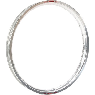 Roată față din aluminiu 1.40X19 28H argintie EXCEL GBS405