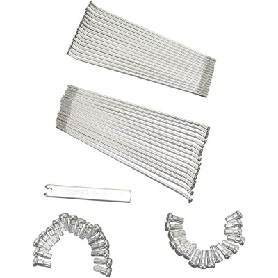 Set spițe față inoxidabile 21x1.60 EXCEL XS9-21217
