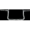 Ghidon cu vârf ascuțit, cromat, 1.25 Ghidon cu vârf ascuțit, cromat, 1.25