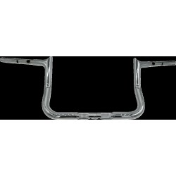 Ghidon cu vârf ascuțit, cromat, 1.25 Ghidon cu vârf ascuțit, cromat, 1.25
