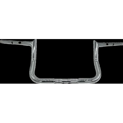 Ghidon cu vârf ascuțit, cromat, 1.25 Ghidon cu vârf ascuțit, cromat, 1.25