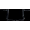 Ghidon cu vârf vopsit negru 1.50