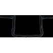 Ghidon cu vârf vopsit negru 1.50 Ghidon cu vârf vopsit negru 1.50