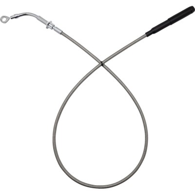 Cablu superior de ambreiaj ușor de instalat - FLH/FLT - standard - oțel inoxidabil împletit FAT BAGGERS 118000-C Cablu superior de ambreiaj ușor de instalat - FLH/FLT - standard - oțel inoxidabil împletit FAT BAGGERS 118000-C