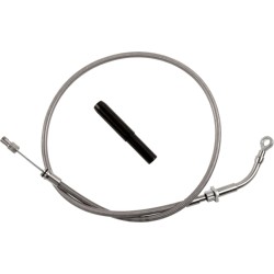 Cablu de ambreiaj superior ușor de instalat pentru modelele FLTR FLHX 21-23 cu împletitură FAT BAGGERS 118000 Cablu de ambreiaj superior ușor de instalat pentru modelele FLTR FLHX 21-23 cu împletitură FAT BAGGERS 118000