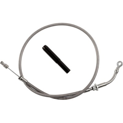 Cablu de ambreiaj superior ușor de instalat pentru modelele FLTR FLHX 21-23 cu împletitură FAT BAGGERS 118000 Cablu de ambreiaj superior ușor de instalat pentru modelele FLTR FLHX 21-23 cu împletitură FAT BAGGERS 118000