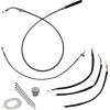 Kit de montaj FLHX/SE 23-24 împletit pentru ghidon de 11