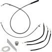 Kit de montaj FLHX/SE 23-24 împletit pentru ghidon de 11 Kit de montaj FLHX/SE 23-24 împletit pentru ghidon de 11
