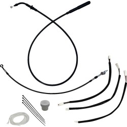 Kit de instalare FLHX/SE 23-24 negru pentru ghidon de 11 Kit de instalare FLHX/SE 23-24 negru pentru ghidon de 11