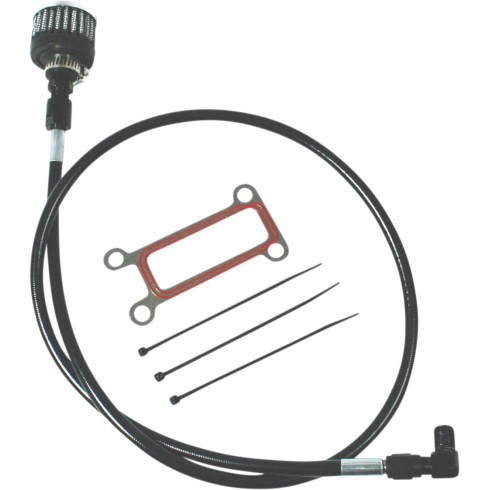 Rezervor de ventilație pentru ulei 99-01 negru FEULING PARTS 3076
