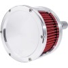 Filtru de aer - BA Race Series - neprelucrat - capac solid - roșu - M8 FEULING PARTS 5421
