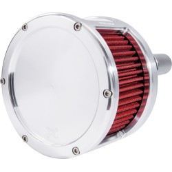 Filtru de aer - BA Race Series - neprelucrat - capac solid - roșu - M8 FEULING PARTS 5421 Filtru de aer - BA Race Series - neprelucrat - capac solid - roșu - M8 FEULING PARTS 5421