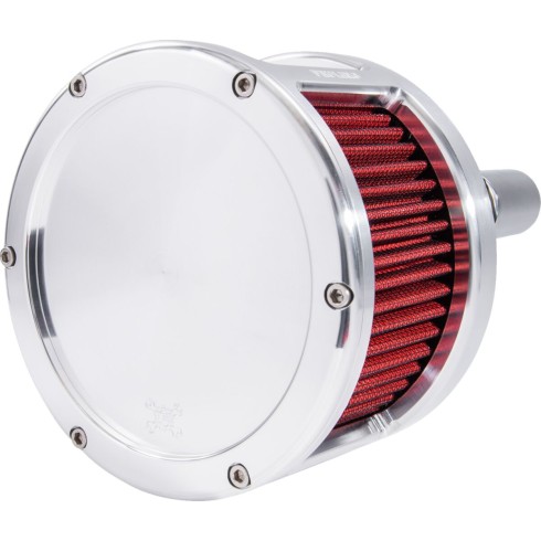 Filtru de aer - BA Race Series - neprelucrat - capac solid - roșu - M8 FEULING PARTS 5421