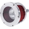 Filtru de aer - BA Race Series - netratat - capac transparent - roșu - M8 FEULING PARTS 5422
