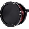 Filtru de aer - Seria BA - negru - capac solid - roșu - M8 FEULING PARTS 5433