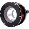 Filtru de aer - Seria BA - negru - capac transparent - roșu - M8 FEULING PARTS 5434