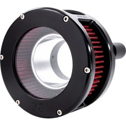Filtru de aer - Seria BA - negru - capac transparent - roșu - M8 FEULING PARTS 5434 Filtru de aer - Seria BA - negru - capac transparent - roșu - M8 FEULING PARTS 5434