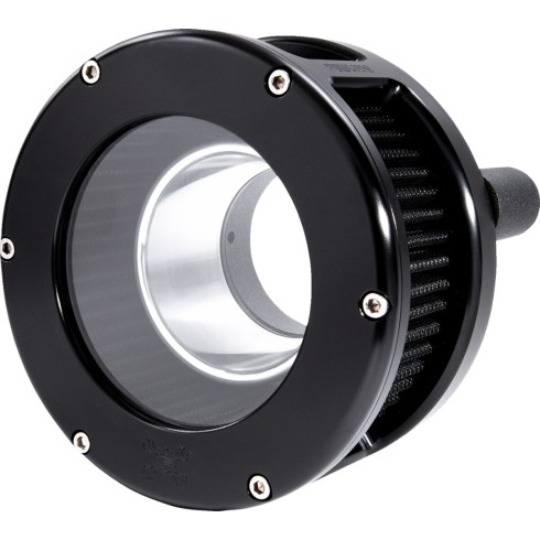 Filtru de aer - Seria BA - negru - capac transparent - negru - M8 FEULING PARTS 5534