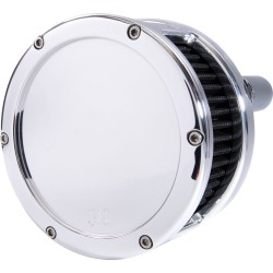 Filtru de aer - Seria BA - crom - capac solid - negru - M8 FEULING PARTS 5537 Filtru de aer - Seria BA - crom - capac solid - negru - M8 FEULING PARTS 5537