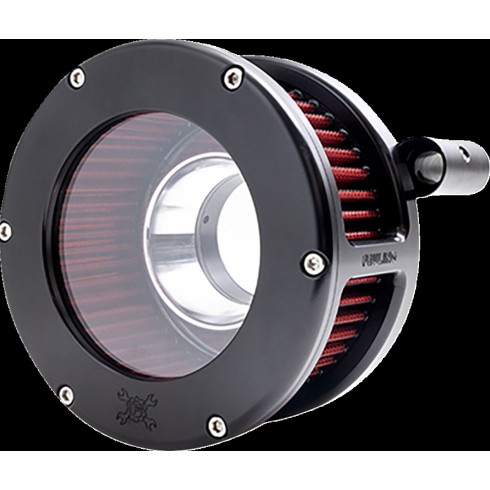 Filtru de aer BA clear cover black/red 99-17 TC FEULING PARTS 5444