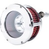 Filtru de aer BA clear cover chrome/red 99-17 TC FEULING PARTS 5448