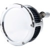 Filtru de aer BA solid cover chrome/negru 99-17 TC DYNA FEULING PARTS 5547