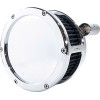 Filtru de aer BA solid cover chrome/negru 08-16 TOUR TBW FEULING PARTS 5557