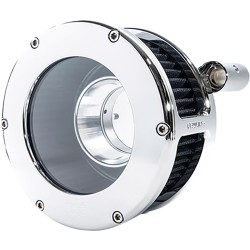 Filtru de aer BA clear cover chrome/negru 08-16 TOUR TBW FEULING PARTS 5558 Filtru de aer BA clear cover chrome/negru 08-16 TOUR TBW FEULING PARTS 5558